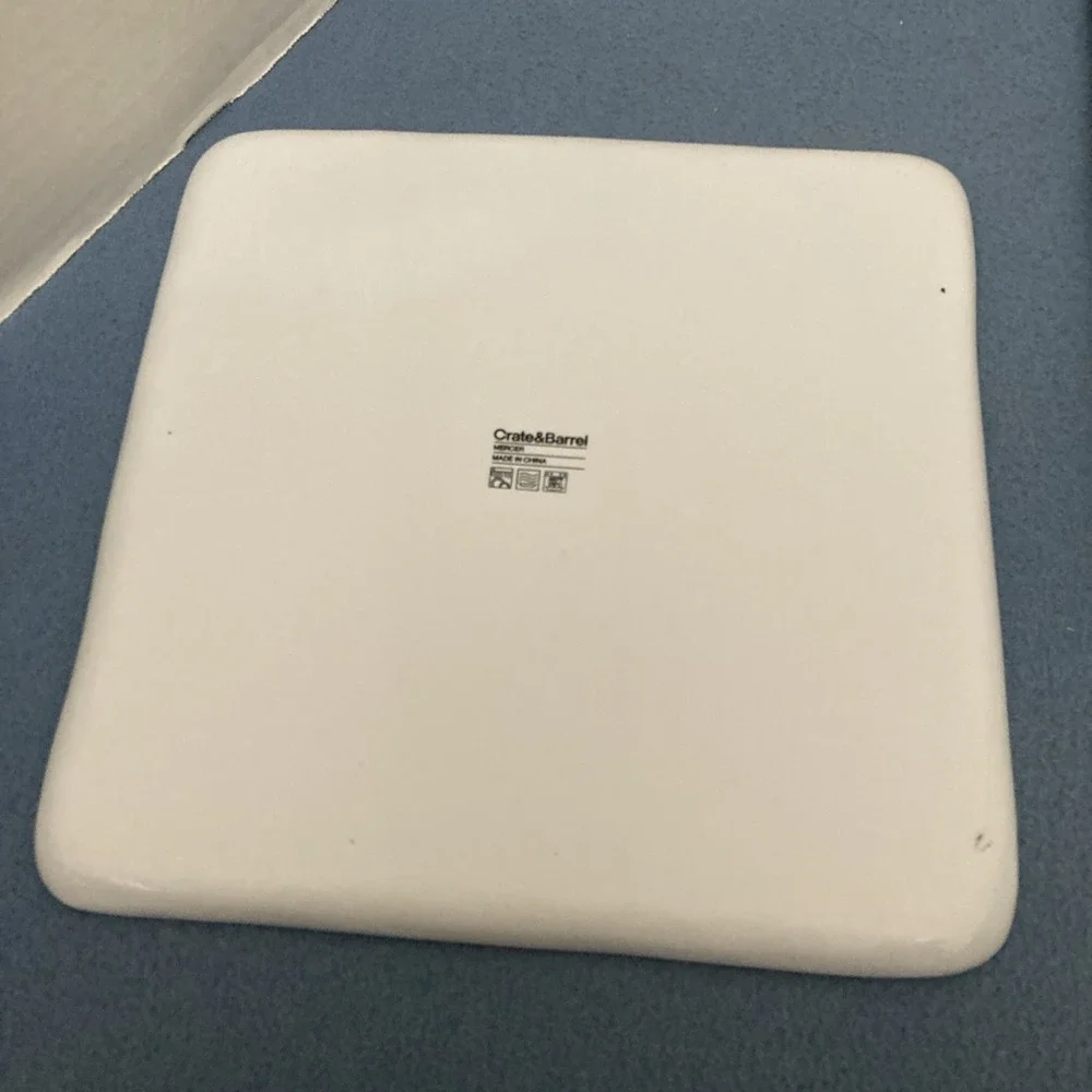 Crate & Barrel Mercer White 10